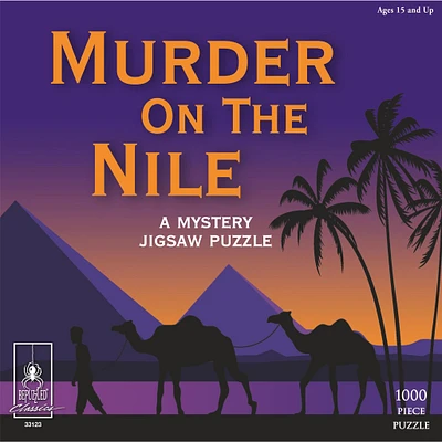 Classic Mystery - Murder By The Pyramids 1000 Piece Puzzle