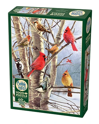 Winter Birds Exclusive 1000 Piece Puzzle