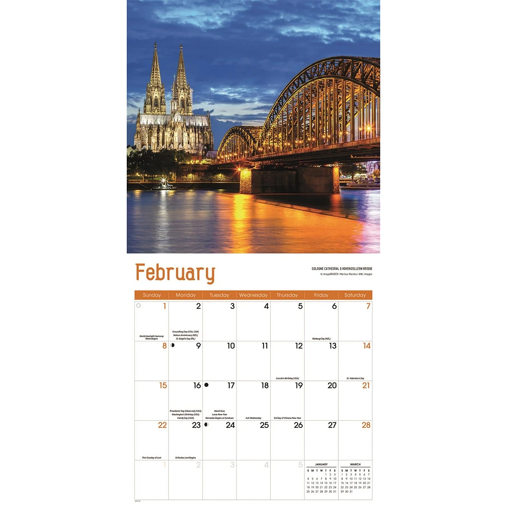 Germany 2026 Wall Calendar