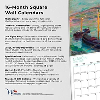 Canadian Impressionists AGO Bilingual 2026 Wall Calendar