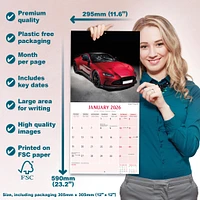 Aston Martin 2026 Wall Calendar - Online Exclusive
