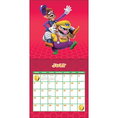 Super Mario Wall  2026 Calendar
