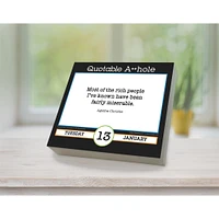 Quotable Ahole 2026 Box Calendar