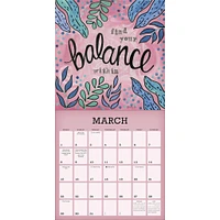 Year Of Hope And Inspiration 2026 Wall Calendar