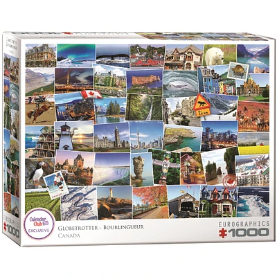 Globetrotter Canada Exclusive 1000 Piece Puzzle