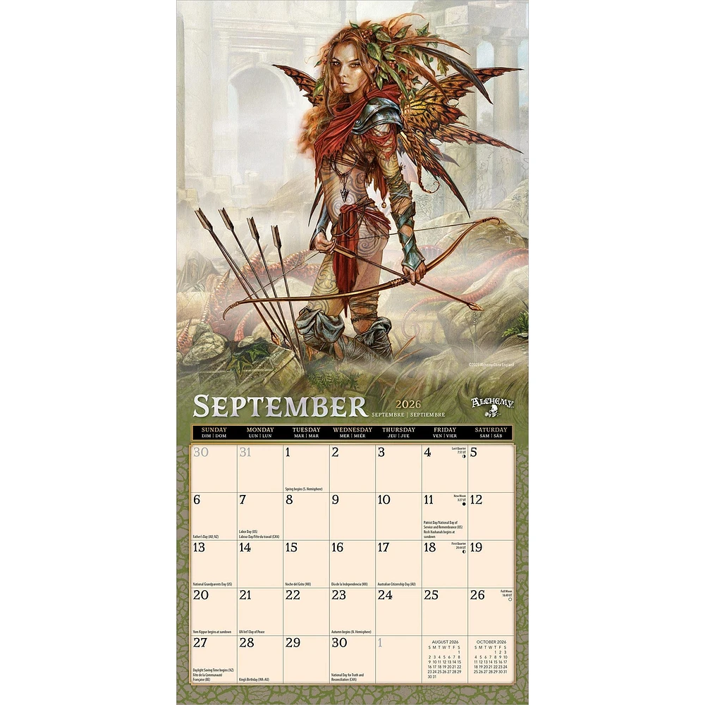 Witches Alchemy 2026 Mini Calendar