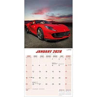 Ferrari 2026 Wall Calendar