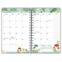 Designer Mushroom Garden 2026 Engagement Calendar