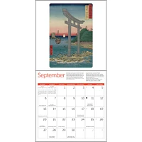 Japanese Woodblocks Mfa Boston Wall  2026 Calendar