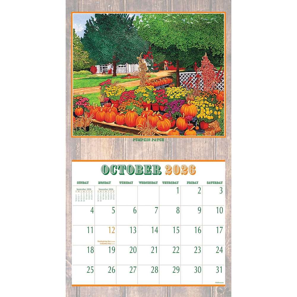 Garden Glory 2026 Wall Calendar - Online Exclusive