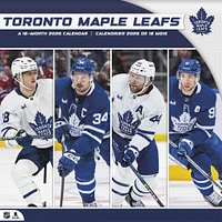 NHL Toronto Maple Leafs Bilingual 2026 Wall Calendar