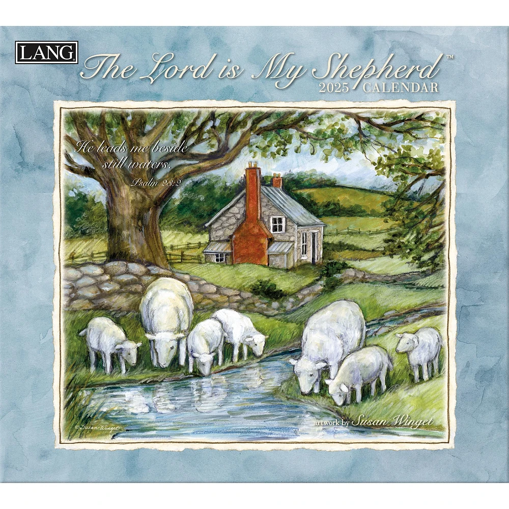 Lord Is My Shepherd Wall 2025 Calendar