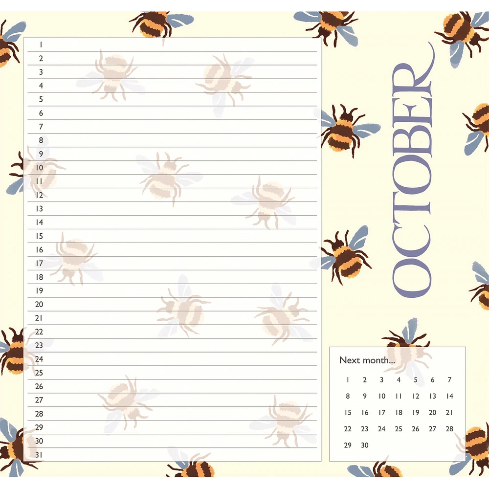 Emma Bridgewater Birthday and Special Occasions (Undated) Mini Calendar