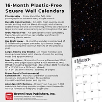 James Webb Space Telescope 2026 Wall Calendar - Online Exclusive