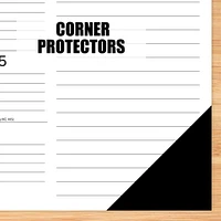 Black And White 2026 Desk Pad Calendar
