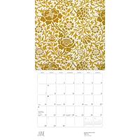 William Morris Arts Crafts Designs 2026 Wall Calendar