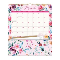 Bella Flora Pockets Plus 2026 Wall Calendar