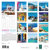 Greek Isles 2026 Wall Calendar - Online Exclusive