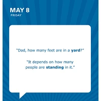 Dad Jokes 2026 Box Calendar