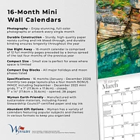 Alberta 2026 Mini Calendar