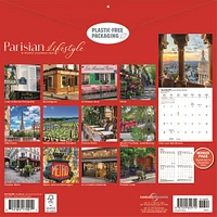 Parisian Lifestyle 2026 Wall Calendar