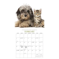 Puppies And Friends Wall  2026 Calendar