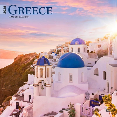 Greece 2026 Wall Calendar - Online Exclusive