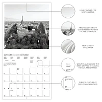 Paris 2026 Wall Calendar - Online Exclusive