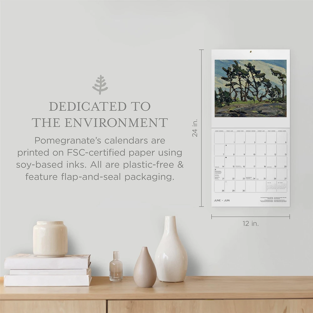 Tom Thomson 2026 Wall Calendar