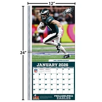 NFL Philadelphia Eagles 2026 Wall Calendar