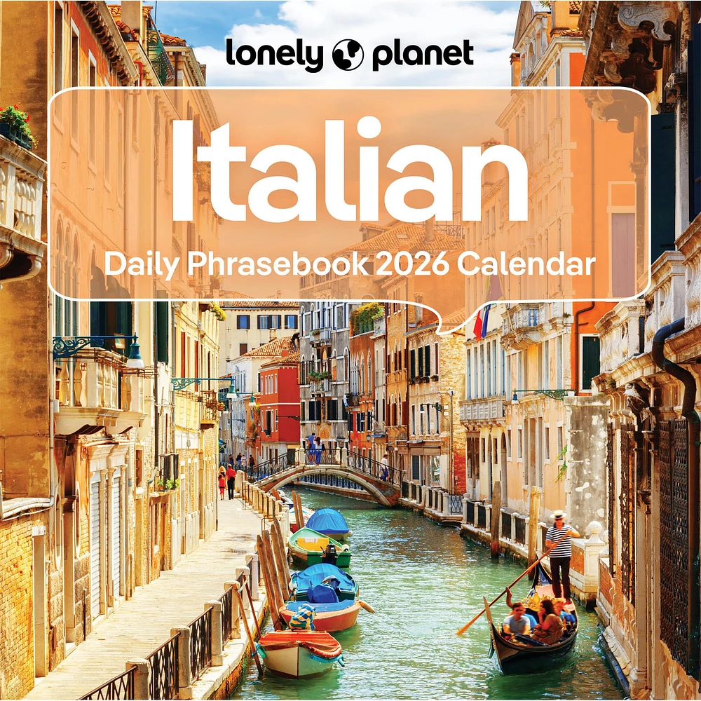 Lonely Planet: Italian Phrasebook 2026 Box Calendar - Online Exclusive