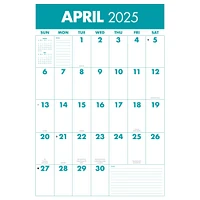 Monster Grid Deluxe Wall 2025 Calendar