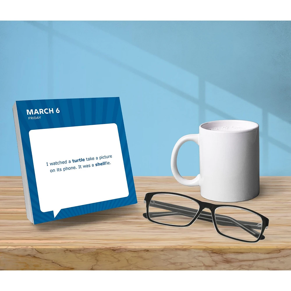 Dad Jokes 2026 Box Calendar