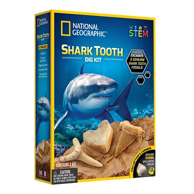 National Geographic Shark Tooth Dig Kit