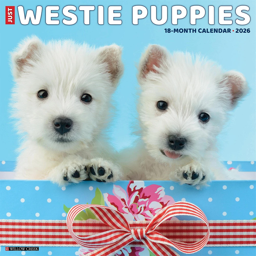 Westie Puppies 2026 Wall Calendar - Online Exclusive