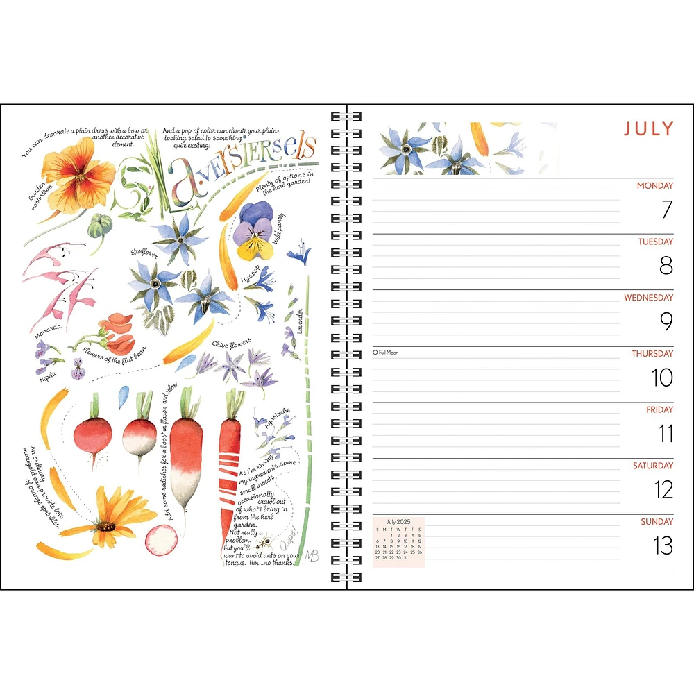 Marjolein Bastin Natures Inspiration Engagement 2025 Calendar