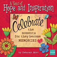 Year Of Hope And Inspiration 2026 Wall Calendar