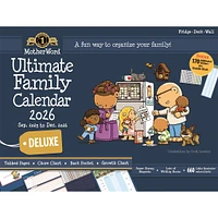 Motherword Deluxe English 2026 Wall Calendar