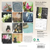 Vivre En Pleine Conscience Mini 2025 Calendar (French)