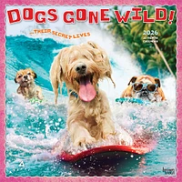 Dogs Gone Wild Avanti 2026 Wall Calendar