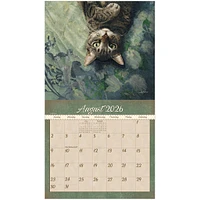 Cats We Love 2026 Deluxe Special Edition Wall Calendar with Cards