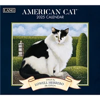 American Cat Special Edition with Print Wall 2025 Calendar