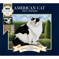 American Cat Special Edition with Print Wall 2025 Calendar