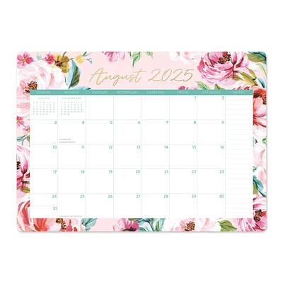 Bella Flora 2026 Decorative Desk Pad Calendar