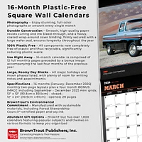 American Muscle Trucks 2026 Wall Calendar - Online Exclusive