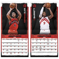 NBA Toronto Raptors Bilingual 2026 Wall Calendar