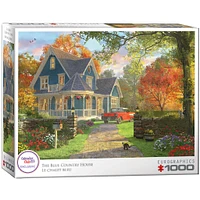 The Blue Country House Exclusive 1000 Piece Puzzle