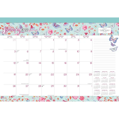 Turnowsky House Of Abstract Allure Desk Pad 2025 Calendar