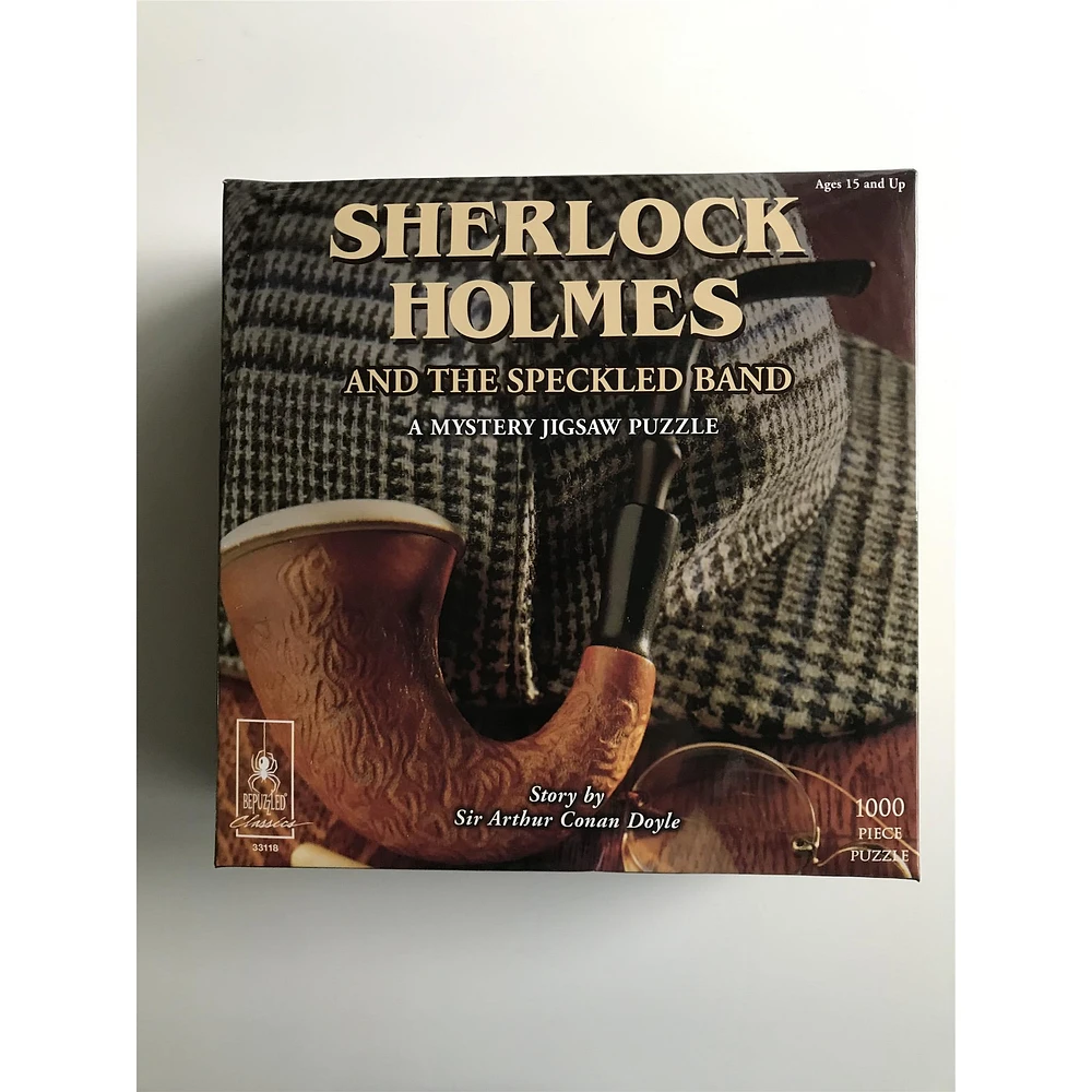 Sherlock Holmes and the Speckled Band Mystery 1000 Piece Puzzle