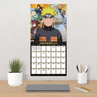 Naruto Shippuden 2026 Wall Calendar